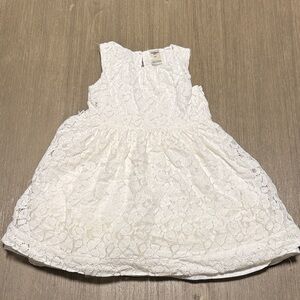 OshKosh B'gosh White Lace Formal Dress